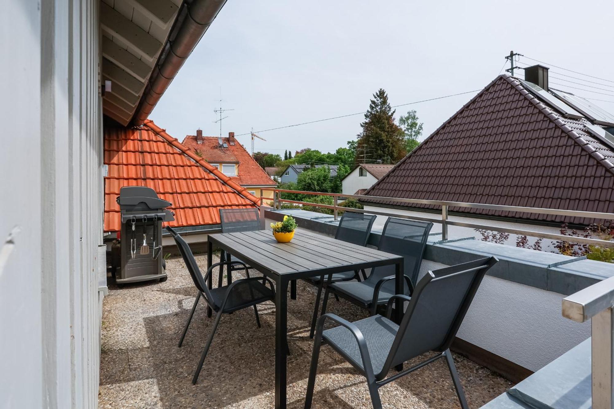 Dreamstay Augsburg Traum Penthouse Goeggingen Kültér fotó
